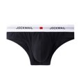 thumbnail image 2 of Mens Underwear Clearance Underwear Briefs Trendy Personality Brand Youth Half-Pack Hip Pants, 2 of 3