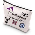 thumbnail image 1 of Cheerleading Gift Cheerleader Survival Kit Portable Travel Accessories Toiletry Bag Makeup Bag, 1 of 5