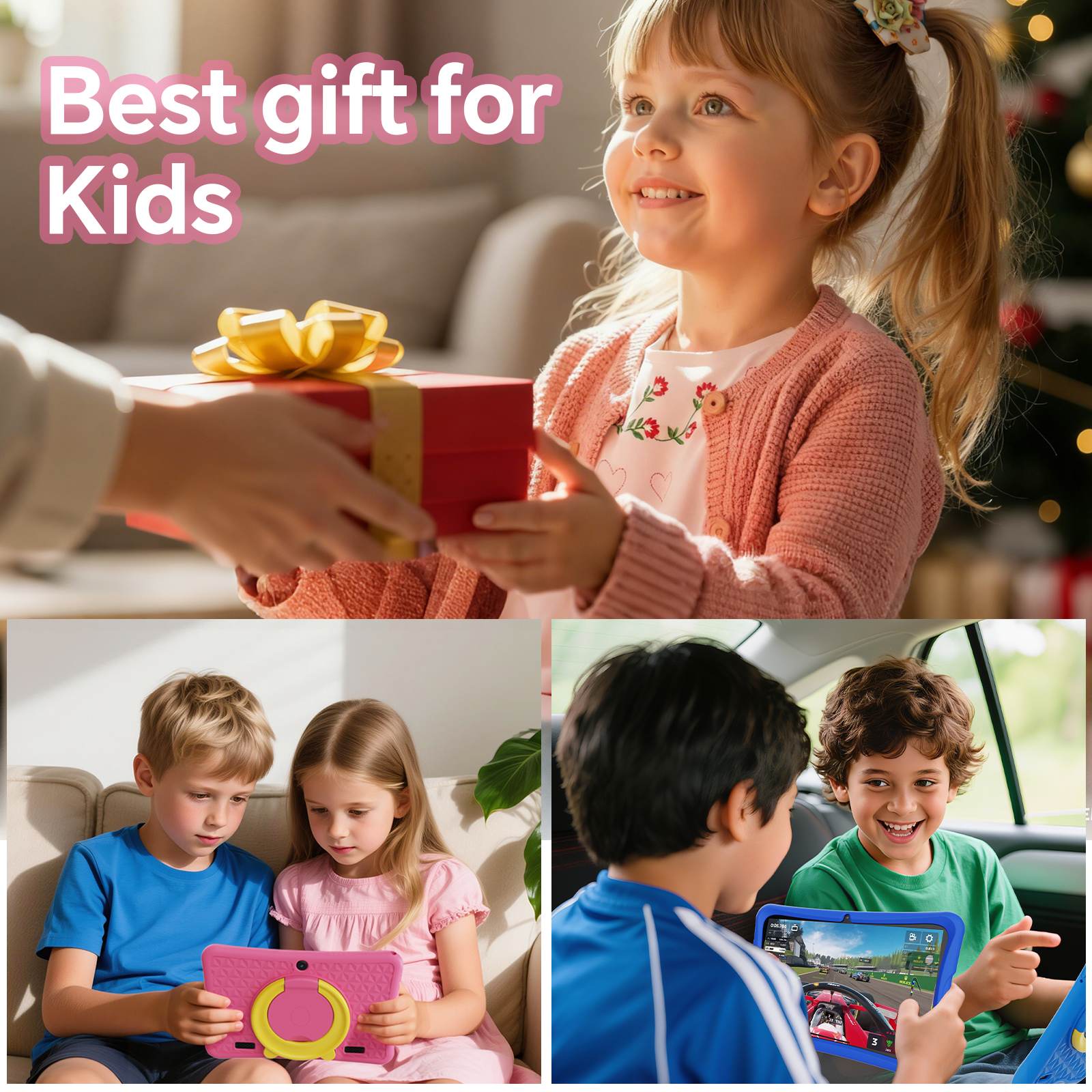 Haudio 10.1" Kids Android 15 Tablet with Parental Controls photo 3