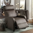 thumbnail image 4 of Homall Adjustable PU Leather Adjustable with Upgraded Footrest Recliner Black, 4 of 8