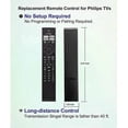 thumbnail image 4 of Philips Ambilight 4k Ultra HDR OLED Android Smart TV Remote Control Replacement, 4 of 5