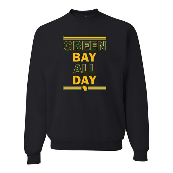 Adult Green Bay All Day Sweatshirt Crewneck