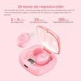 thumbnail image 2 of Audífonos Inalámbricos Malubero Bluetooth Rosa Malu1010, 2 of 3