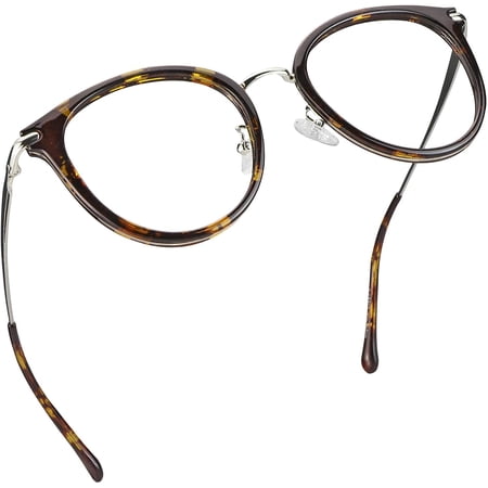 LifeArt Blue Light Blocking Glasses, Anti Eyestrain, Computer Reading Glasses, Gaming Glasses, TV Glasses for Women Men, Anti Glare (Tortoise, +2.25 Magnification)
