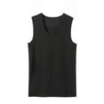 thumbnail image 1 of Guardurnaity Chaleco térmico para hombre, camiseta básica de moda para clima frío y cálido, ropa interior de Color sólido sin mangas para Camisetas, 1 of 6
