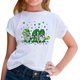 thumbnail image 3 of Gibobby Playeras Niñas Día de San Patricio Camisetas de manga corta con cuello redondo para niños y niñas, camisetas estampadas para niños （G， 10-11 Años), 3 of 5