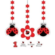 Access Ladybug Fancy Hanging Cutouts with Stickers, 3 Ct