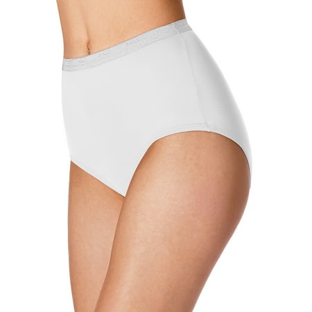 

Bali Full-Cut-Fit Brief White 11 Women s