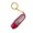 Wine Red, variant on Ballet Inspired Keys Chain Satin Pointe Shoes Pendant Cute Keychain for Girls