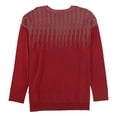 thumbnail image 2 of Suéter Alfani con dobladillo ventilado para mujer rojo pequeño, 2 of 2
