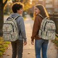 thumbnail image 3 of Aplkyhs Green Camo Deer Backpack for Teens 12-18 17 Inch Durable School Bag Water Repellent Bookbag for High School Daily Use, 3 of 7