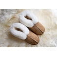 thumbnail image 2 of Real Sheepskin Slippers with Soft Sole, 2 of 8