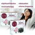 thumbnail image 3 of Peony Incense Cones - 20 Cone Incense - Dual Pack - Scented, 3 of 5