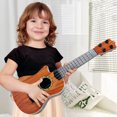 thumbnail image 2 of Miangastore Simulation Guitar Toy Plastic Guitar Model Toy Kids String Instrument Musical Toy, 2 of 9