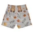 thumbnail image 7 of FORMRS Boys Swim Trunks Quick Dry Mesh Liner Boardshorts Sizes XS-XL, Brown Cartoon Bears, 7 of 7