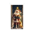 thumbnail image 2 of 35×71 Inch Santa Claus Pattern Christmas Door Cover - Festival Party & Christmas Day Decor, 2 of 3