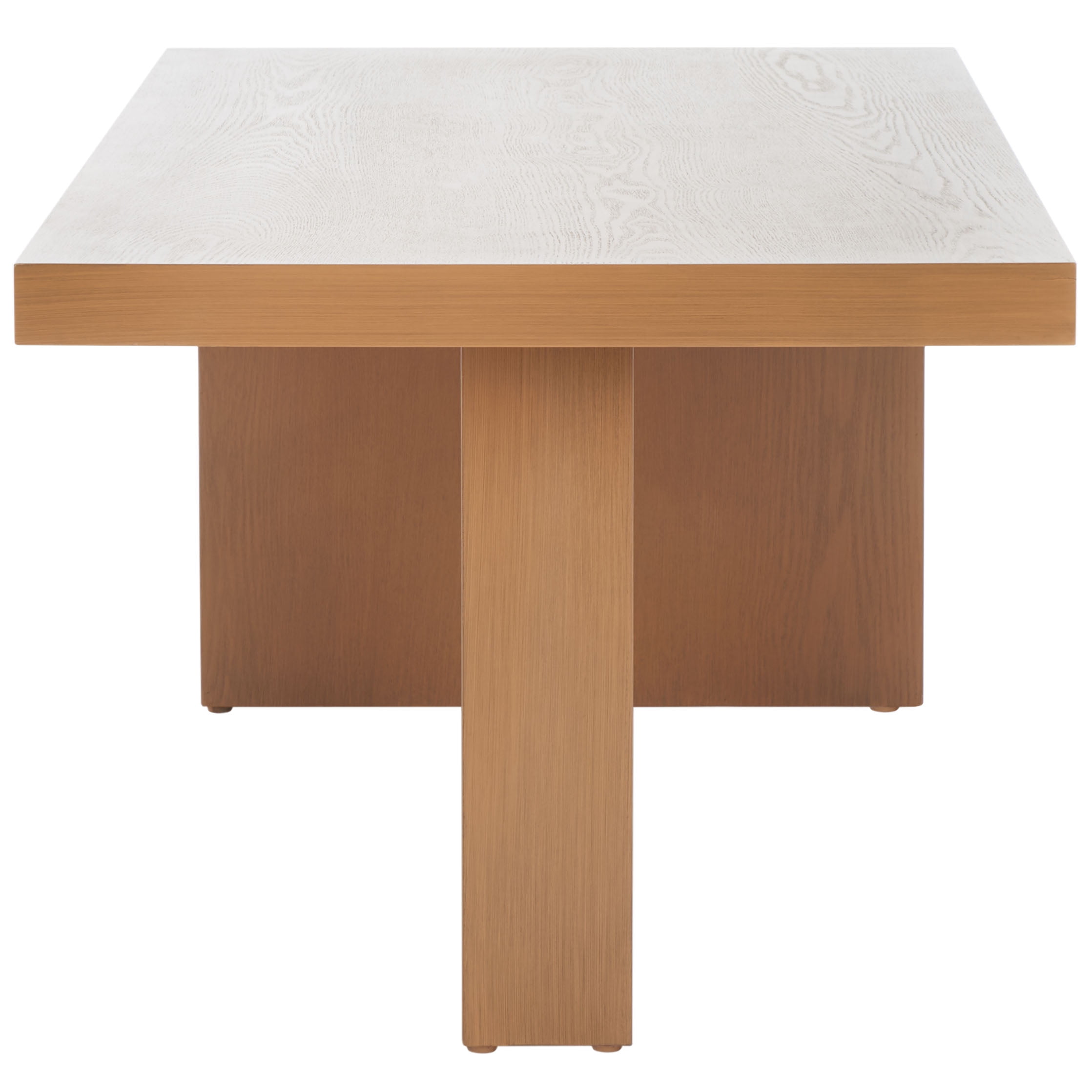 SAFAVIEH Assana Modern Rectangle Coffee Table, Sand (47.2 in. W x