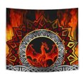 thumbnail image 2 of Celtic Dragon Tapestry - Fire Dragon, 2 of 4