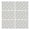 White Christmas Icon, variant on White Christmas Candy Cane Pattern Summer Placemats Table Placemats Set Of 6-Linen Kitchen Washable Placemats Table Mats 11.8"x17.7" Non-Slip Heat Resistant
