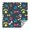 Cool Pet Background, variant on Cool Pet Background Dog Paw Square Tablecloth,Waterproof Square Table Cover,Wipeable Spillproof Washable Table Cover for Home Kitchen Party Decor 42"X42"(107x107cm)