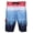Orange Sunset, variant on Mens Swim Shorts Trunks Surfboard Beach Print Pattern Ocean Current Polyester