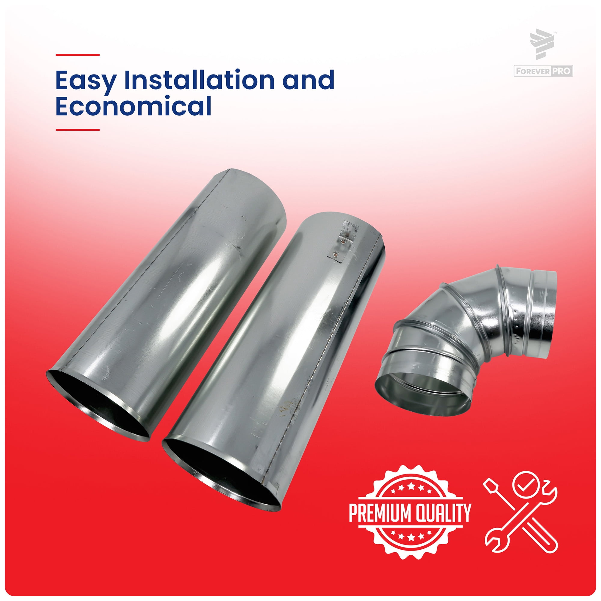 ForeverPRO WE25X10015 Side Vent Kit for GE Dryer WE02X10096