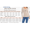 thumbnail image 3 of ANRABESS Long Sleeve Shirts for Women Soft Comfy Ribbed Knit Fitted T-Shirts Casual Trendy Y2K Basic Tops Fall Winter Underscrub Layering Clothes Beige Medium, 3 of 11