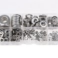 thumbnail image 4 of Accesorios de hardware Sharpla Arandelas planas de acero inoxidable 580PCS Pack, 4 of 8