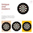 thumbnail image 4 of Miangastore Pattern Mute Wall Hanging Clock Living Room Hanging Clock Home Supplies, 4 of 9
