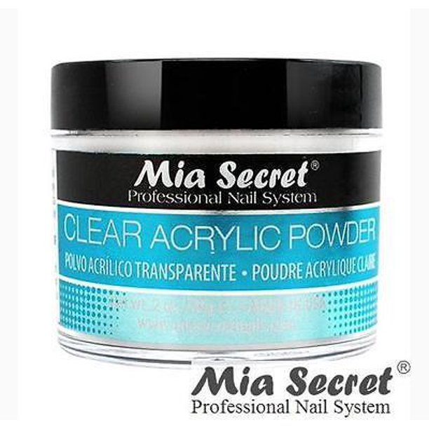 Mia Secret Clear Acrylic Nail Powder 2 oz (PL430C)
