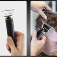 thumbnail image 5 of Cortadora de pelo para hombres, afeitadora de barba inalámbrica, afeitadora eléctrica con cuchilla en T, kit de cuidado personal, 5 of 5
