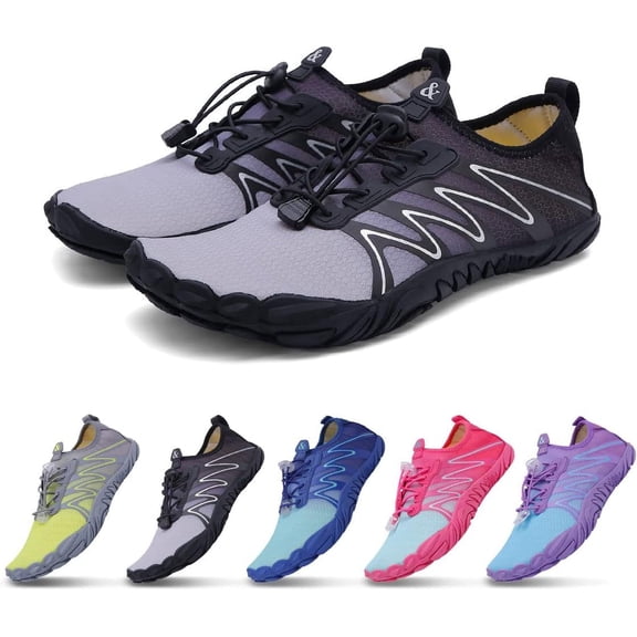 Unisex Quick Dry Water Shoes for Men Women, Lightweight Swim Beach shoes, Anti-Slip Outdoor Walking Sneakers