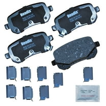 Bendix Premium Copper Free Bendix CFC1326 Premium Copper Free Ceramic Brake Pad (with Installation Hardware Rear) Fits select: 2008-2012 CHRYSLER TOWN & COUNTRY, 2008-2012 DODGE GRAND CARAVAN