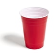 thumbnail image 5 of Perk PRK24375272 16 oz Plastic Cold Cups, Red - Pack of 50, 5 of 8