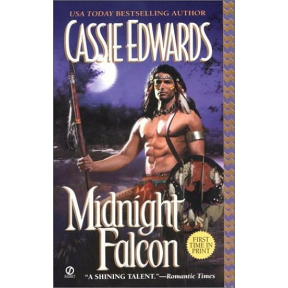 Pre-Owned Midnight Falcon Paperback Cassie Edwards