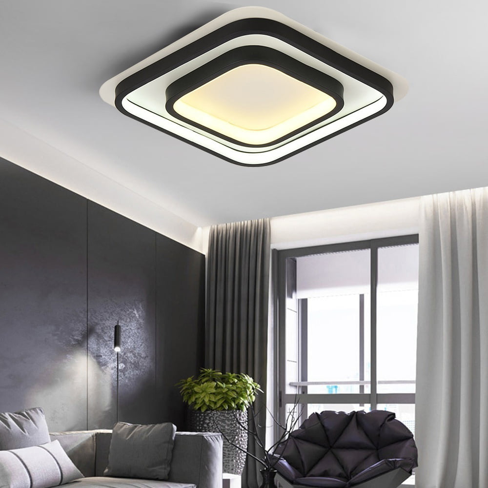 LED Slim Black&White Bedroom Room Balcony Ceiling Light Modern Balcony
