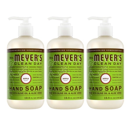 (Pack Of 12) Mrs Meyers Clean Day Soap Hand Liquid Apple 12.5 Oz