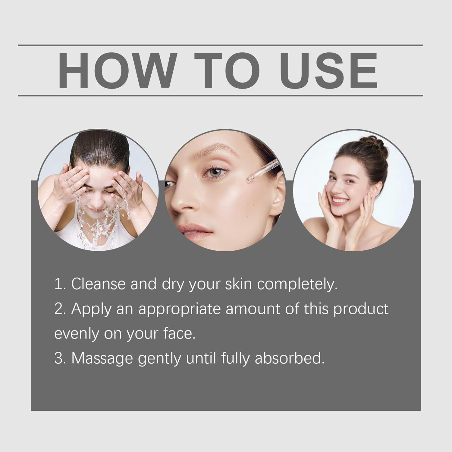 Deep Collagen Anti Wrinkle Cream in Serum 30ml, Deep Moisturizing Essence with Hyaluronic Acid For Soft/Smooth Skin, Reduces Dryness & Fine Lines, Boosts Elasticity, Korean Skincare, 1.01 fl.oz
