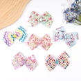 thumbnail image 6 of 24PCS 4.5Inch Bows for Girls Boutique Grosgrain Ribbon Rainbow Hair Bow Alligator Hair Clips Pigtail Bows Unicorn Hair Clips for Baby Girls Toddler Kids Children Teens in Pairs, 6 of 14