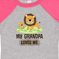 thumbnail image 4 of Inktastic Grandpa Loves Me Grandson Boys or Girls Baby Bodysuit, 4 of 5