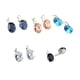 thumbnail image 3 of Guardurnaity 1 par de pendientes para mujer, portátil, elegante, galvanizado, a la moda, para niñas, boda, fiesta, joyería en forma de gota, Ropa, zapatos y accesorios Miscelánea, 3 of 6