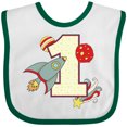 thumbnail image 3 of Inktastic 1st Birthday Outer Space Theme Boys or Girls Baby Bib, 3 of 4