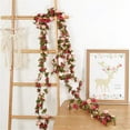 thumbnail image 2 of 7.9ft Artificial Rose Vine, SSNTSY Fake Flowers Garland, Silk Rose Plants Vine for Mother's Day Wedding Arch Party Garden Wall Aesthetic Art Decor, 2 of 8