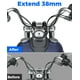 thumbnail image 5 of Elevadores de manillar de motocicleta KEMIMOTO de aleación de aluminio de 25 mm, 5 of 6