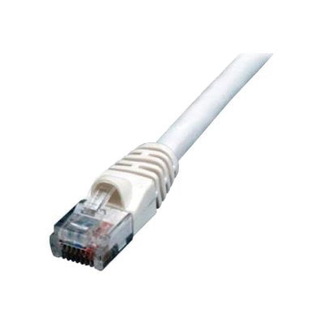 Comprehensive HR Pro - Câble Patch - RJ-45 (m) à RJ-45 (m) - 50 Pieds - UTP - CAT 5e - Moulé, Sans Accroc, en Échalote - Blanc