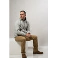 thumbnail image 5 of Cottmark Men’s Pullover Hoodie, Soft Fleece Comfort, Heather Grey, Size S, 5 of 6