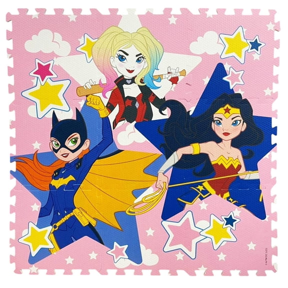 TAPETE DE FOAMY ARMABLE TOY MARK LIGA DE LA JUSTICIA GIRL