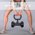 thumbnail image 2 of Foci Cozi Barbell To Kettlebells Converter Adjustable 200 lb, 2 of 7