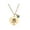 December, variant on Dainty Birthstone Necklaces for Women Stainless Steel Birth Flower Charm Necklace Jewelry Gift September