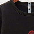 thumbnail image 4 of Puntoco moda mujer Casual manga larga Simp impreso señoras tops sudaderas Puntoco Puntoco-5974, 4 of 4